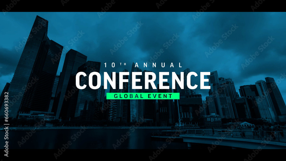 Conference Event Promo Template contains 62 text placeholders, 24 media ...
