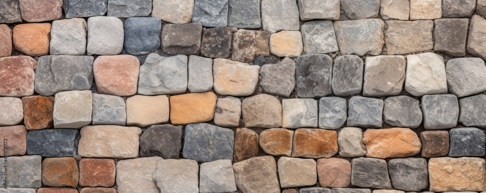 Texture of a cobblestone with an irregular shape, featuring a patchwork pattern of colors and textures. The stone has a mix of earthy tones, with smooth sections and others covered in a Texture of a cobblestone with an irregular shape, featuring a patchwork pattern of colors and textures. The stone has a mix of earthy tones, with smooth sections and others covered in a