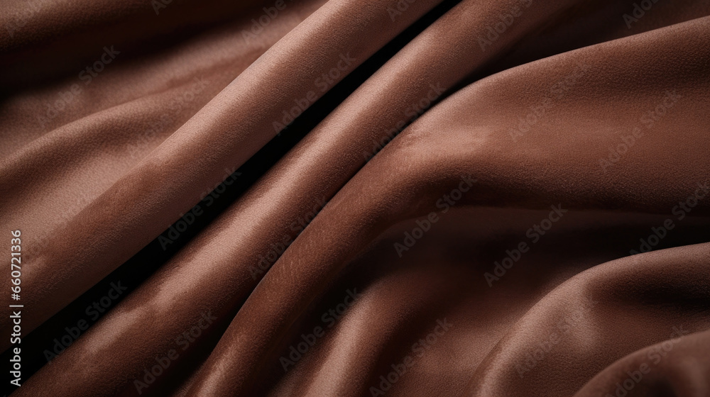 Fototapeta premium Texture of the suede leather is luxurious and versatile, suitable for both highend fashion and everyday use due to its strength and durability.