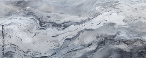 Texture of Zinc with a unique, almost marbled appearance, displaying swirls of light and dark greys.