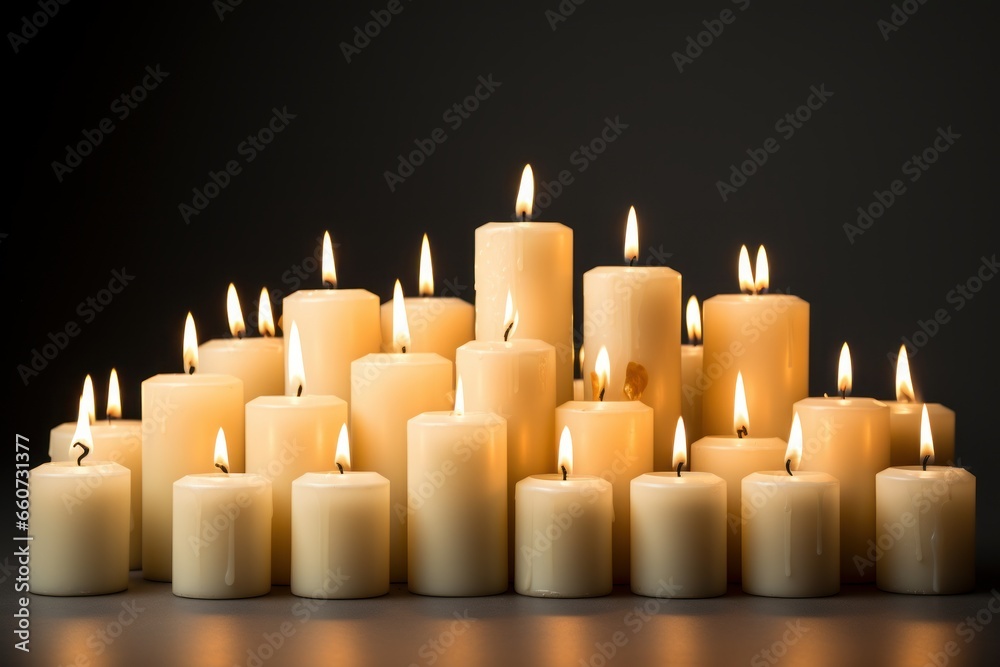 candles in the dark candles in the dark