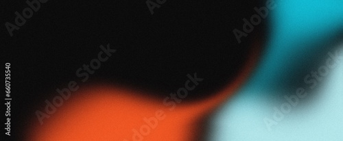 Abstract background flow grainy wave dark noise texture cover header wallpaper design.