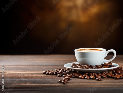 Espresso photography background illustration, Espresso lovers background, Espresso day background, Generative Ai 