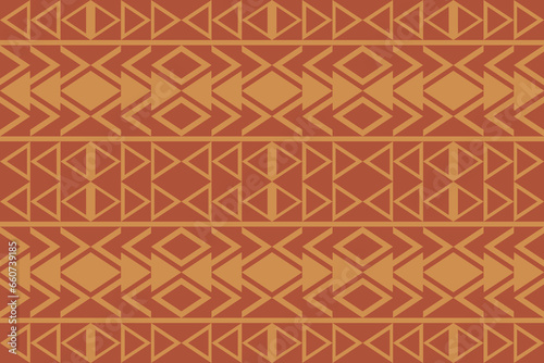 Native American ethnic pattern for design