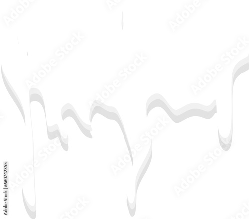 The illustration snow ice drops