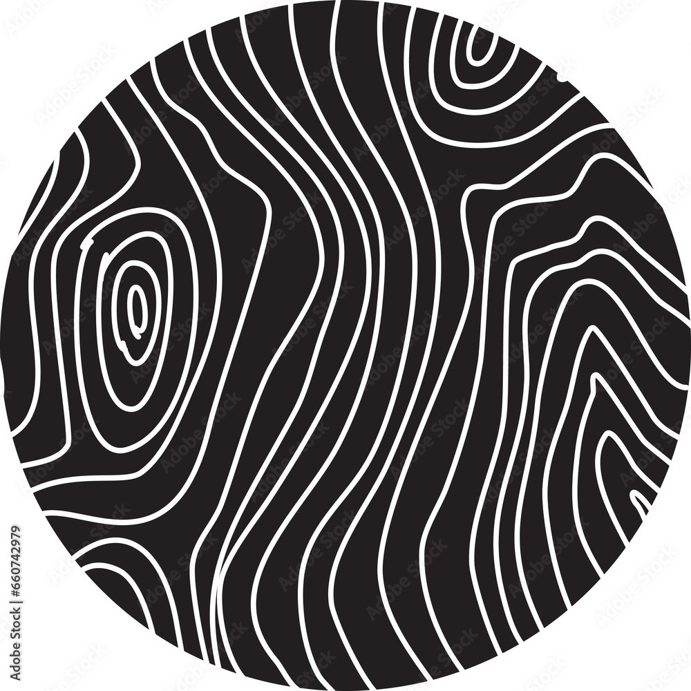 Hand drawn doodle circle