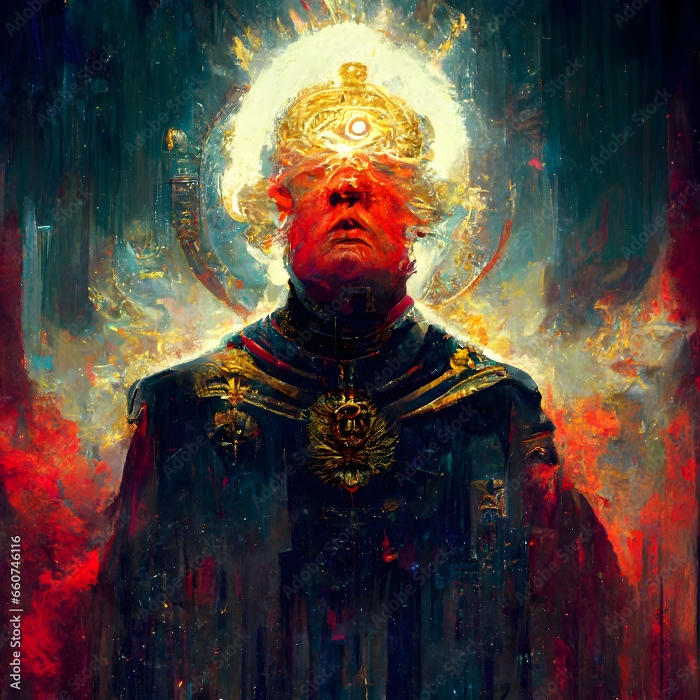 abstract god emperor wallpaper 