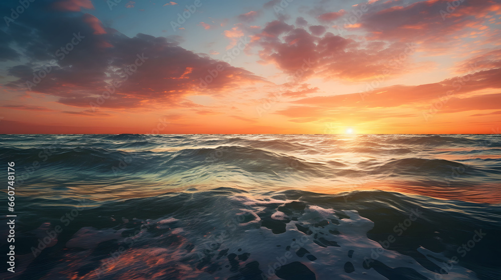 Obraz premium North Sea Sunrise