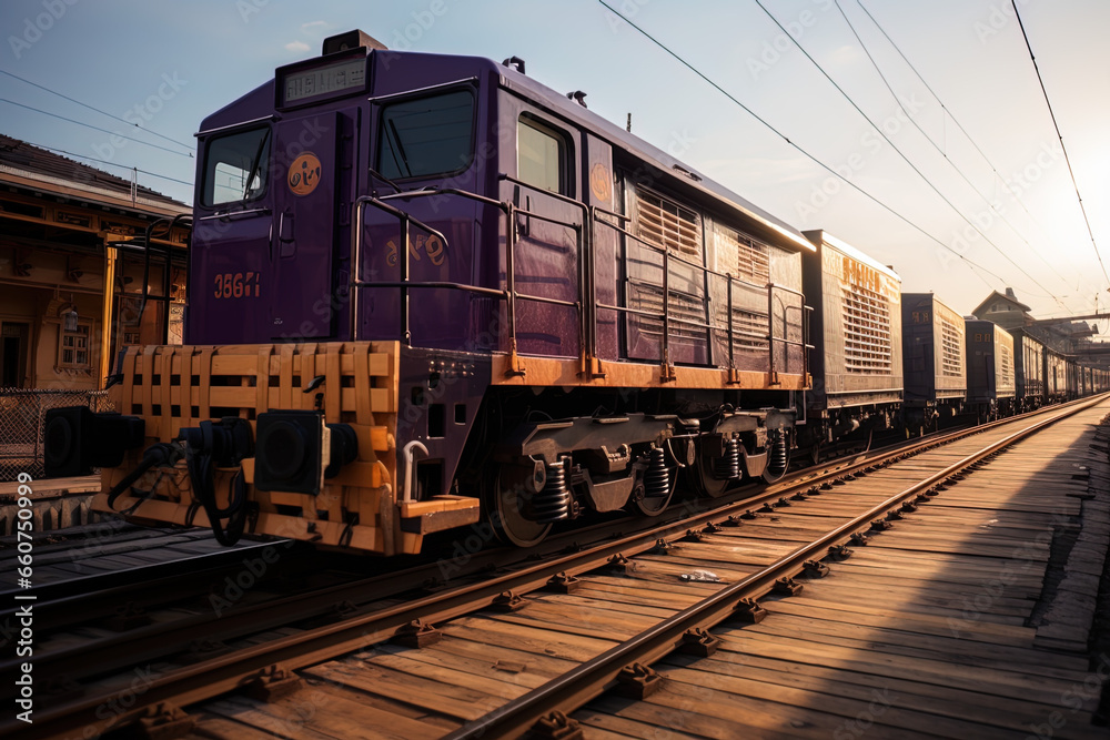 train on the railway, generative ai train on the railway, generative ai