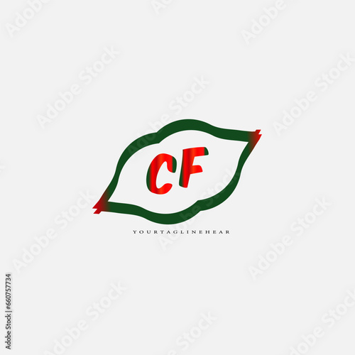 creative leap logo with gradient colour for your cosmetics business.