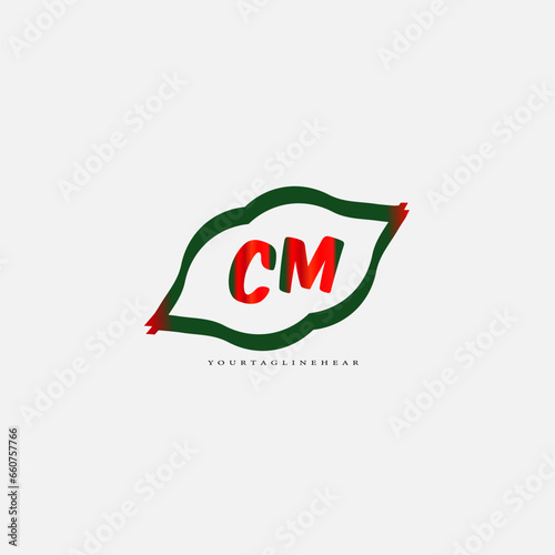 creative leap logo with gradient colour for your cosmetics business.