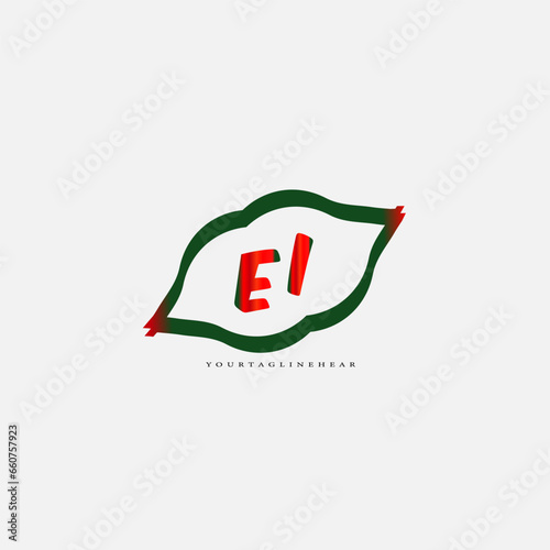 creative leap logo with gradient colour for your cosmetics business.