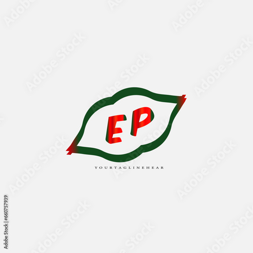 creative leap logo with gradient colour for your cosmetics business.