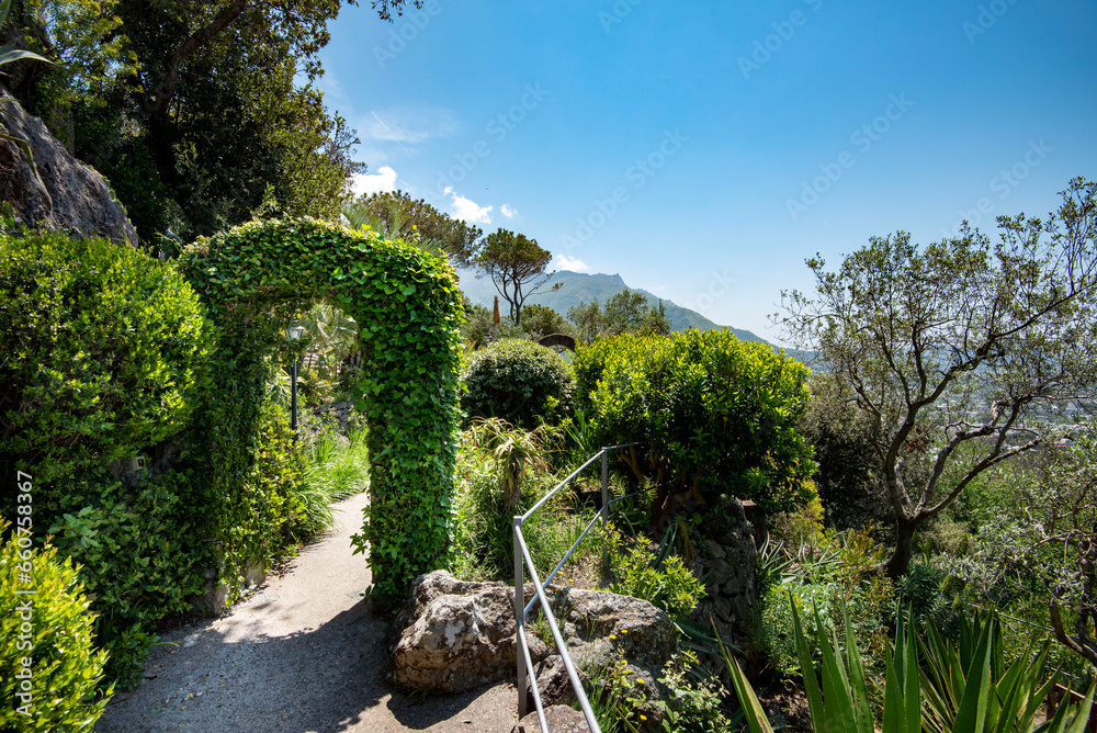 La Mortella Garden in Isola d'Ischia - Italy - obrazy, fototapety, plakaty 