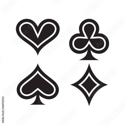 playing card vector Design Symbol illustration