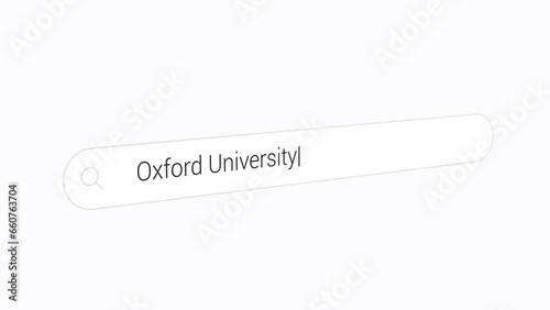 Searching Oxford University on the Search Engine photo