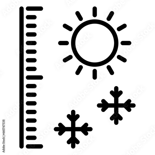 Calculate icon, line icon style