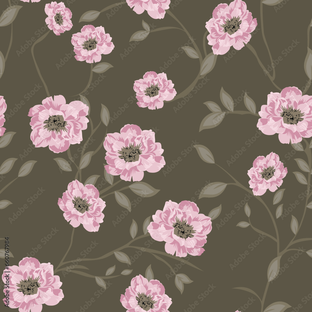 seamless vector design pattern on background