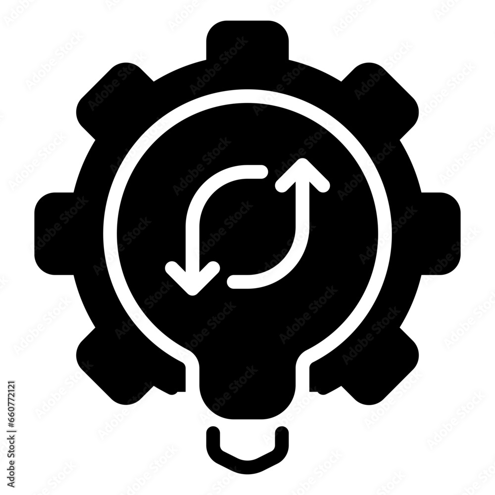 thinking icon, glyph icon style thinking icon, glyph icon style