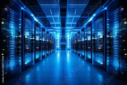 Obscure server storage in secure data center. Generative AI