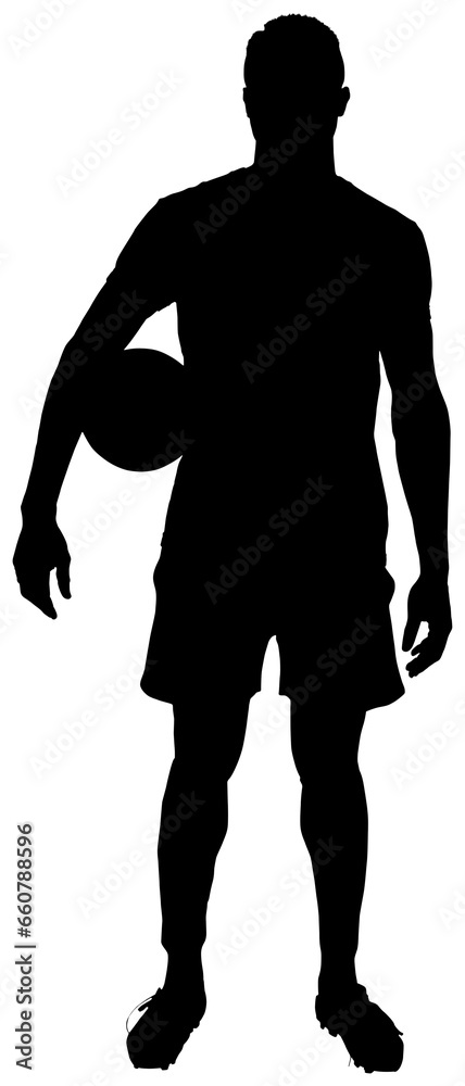 Digital png silhouette image of man holding ball on transparent background Digital png silhouette image of man holding ball on transparent background
