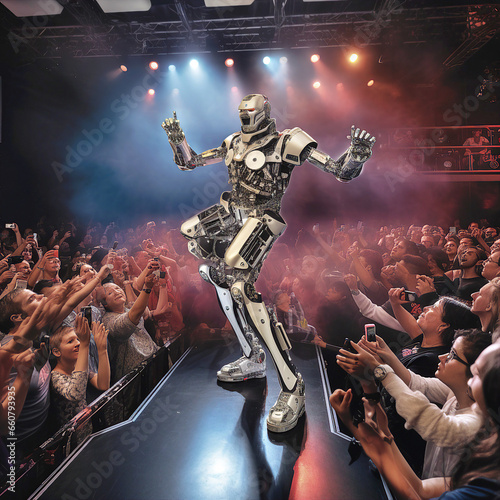 AI, robot, concert, music, rythm