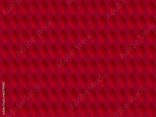 豪華な赤いダイヤ柄のシームレス パターン スウォッチ スタイリッシュ