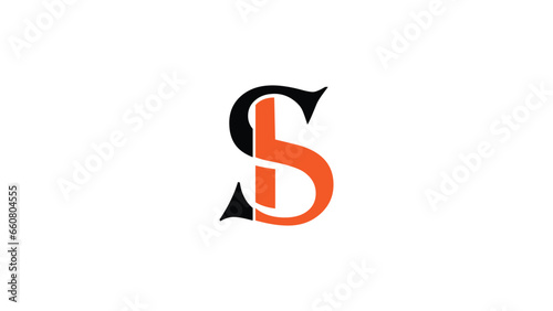 Sb Initial letter handwriting and signature logo