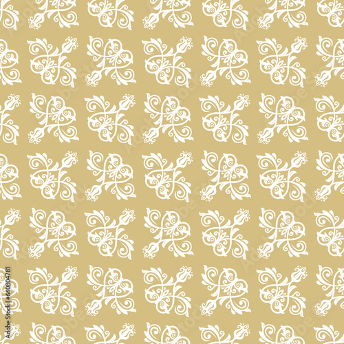 Orient classic pattern. Seamless abstract background with diagonal white vintage elements. Orient background. Ornament for wallpapers and packaging