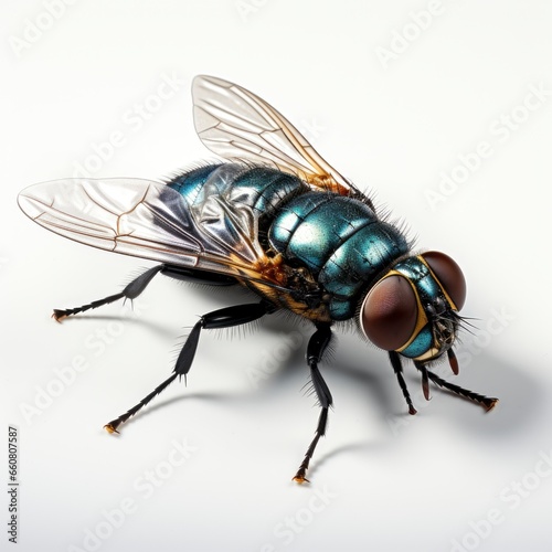 Full view Fruit fly on a completely white background , wallpaper pictures, Background HD