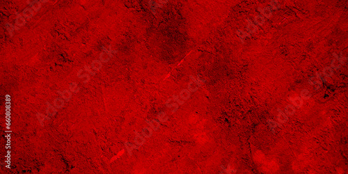 Red texture background. Monochrome dark red surface. Red grunge wall texture