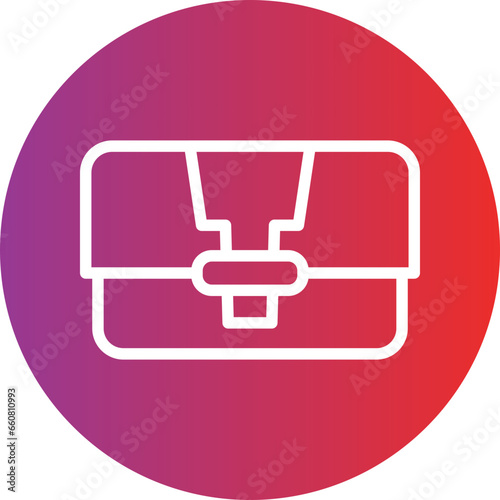 Vector Design Clutch Bag Icon Style