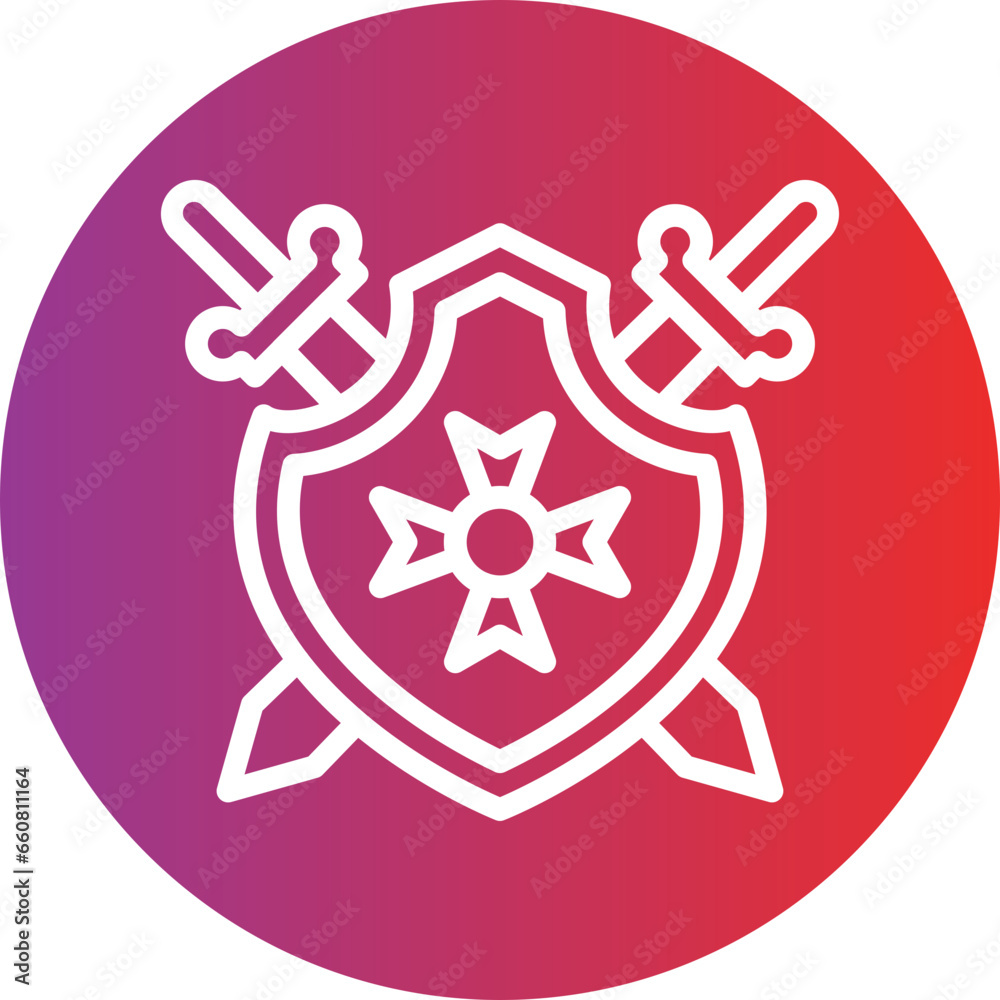 Vector Design Shield Icon Style Vector Design Shield Icon Style