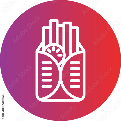 Vector Design Gyro Icon Style
