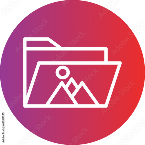 Vector Design Images Folder Icon Style
