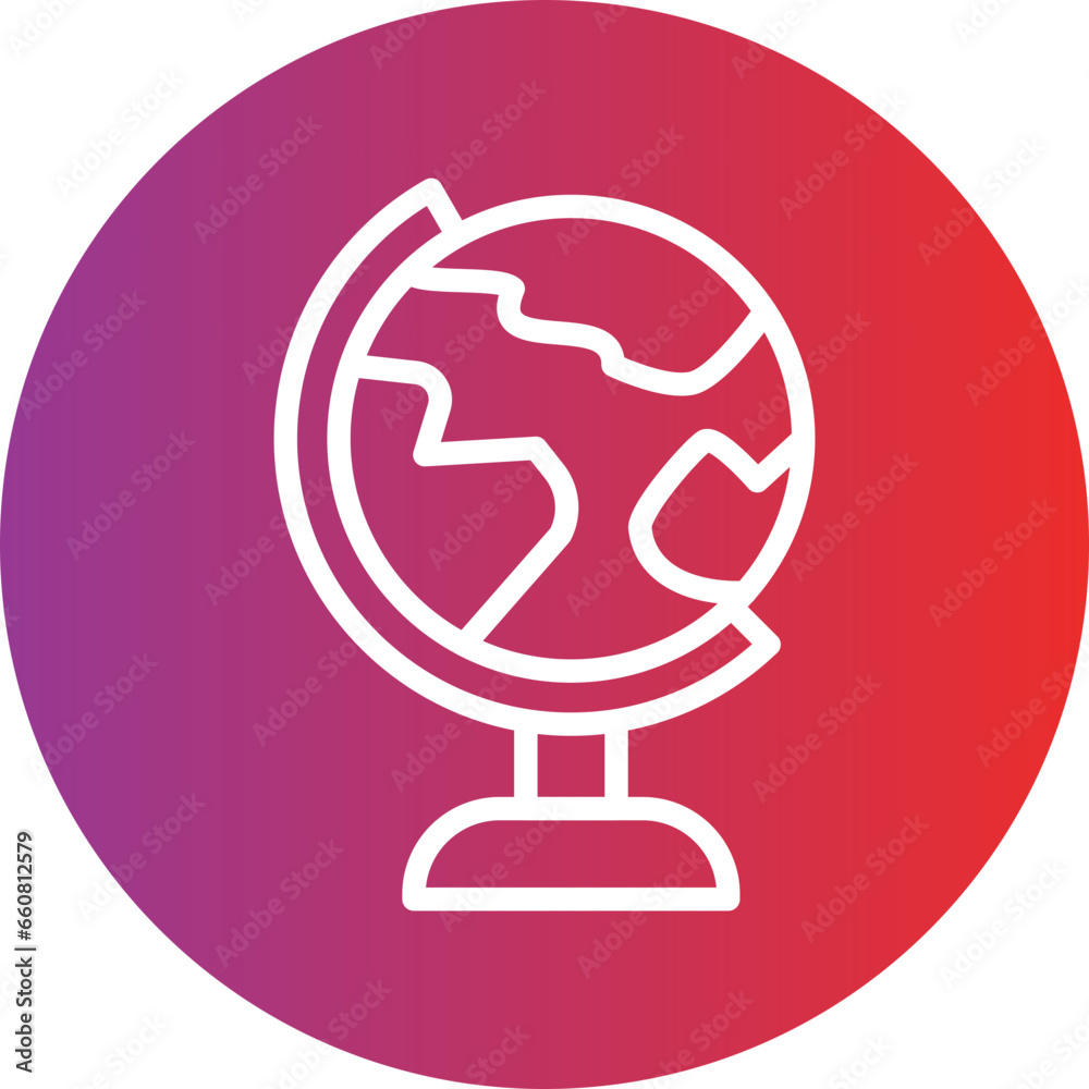 Vector Design Globe Icon Style Vector Design Globe Icon Style