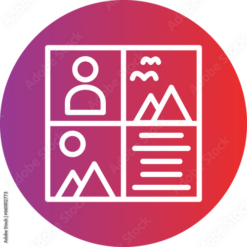 Vector Design Storyboard Icon Style