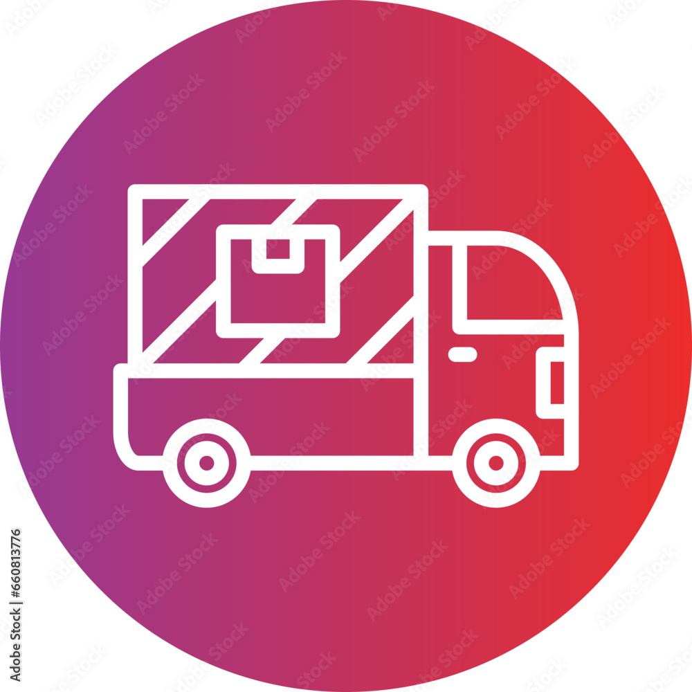 Vector Design Delivery Truck Icon Style Vector Design Delivery Truck Icon Style