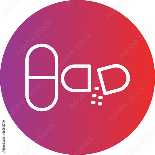 Vector Design Capsule Icon Style