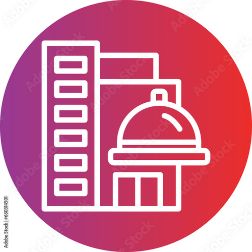 Vector Design Corporate Catering Icon Style