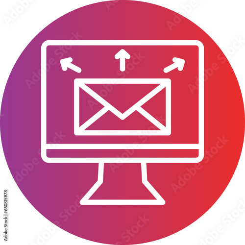 Vector Design Mass Mailing Icon Style
