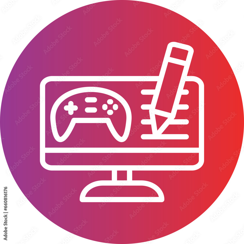 Vector Design Game Script Icon Style Vector Design Game Script Icon Style