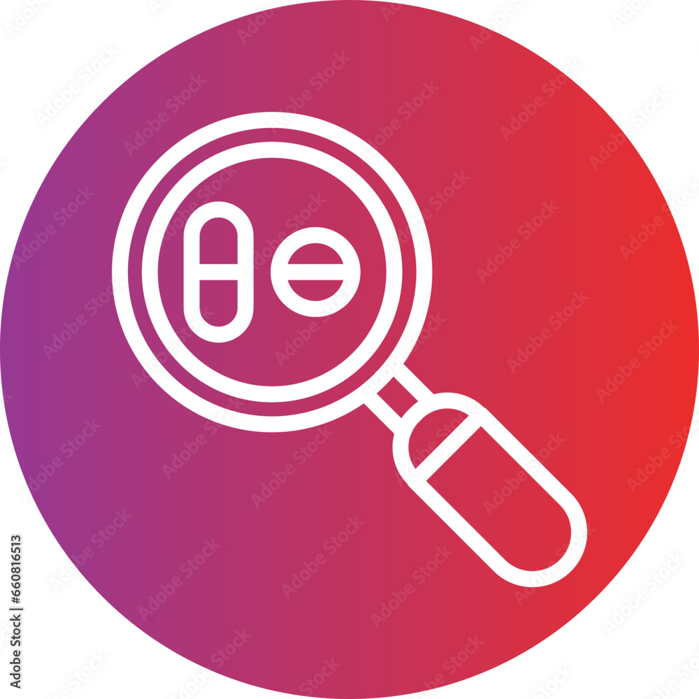 Vector Design Drug Discovery Icon Style Vector Design Drug Discovery Icon Style