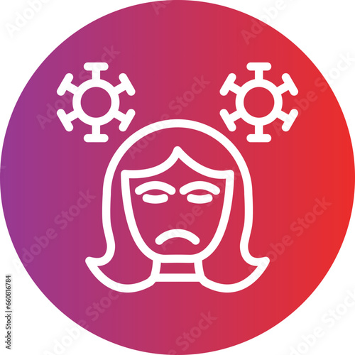 Vector Design Inflammation Icon Style