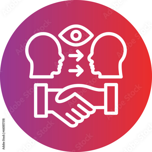 Vector Design First Impression Icon Style