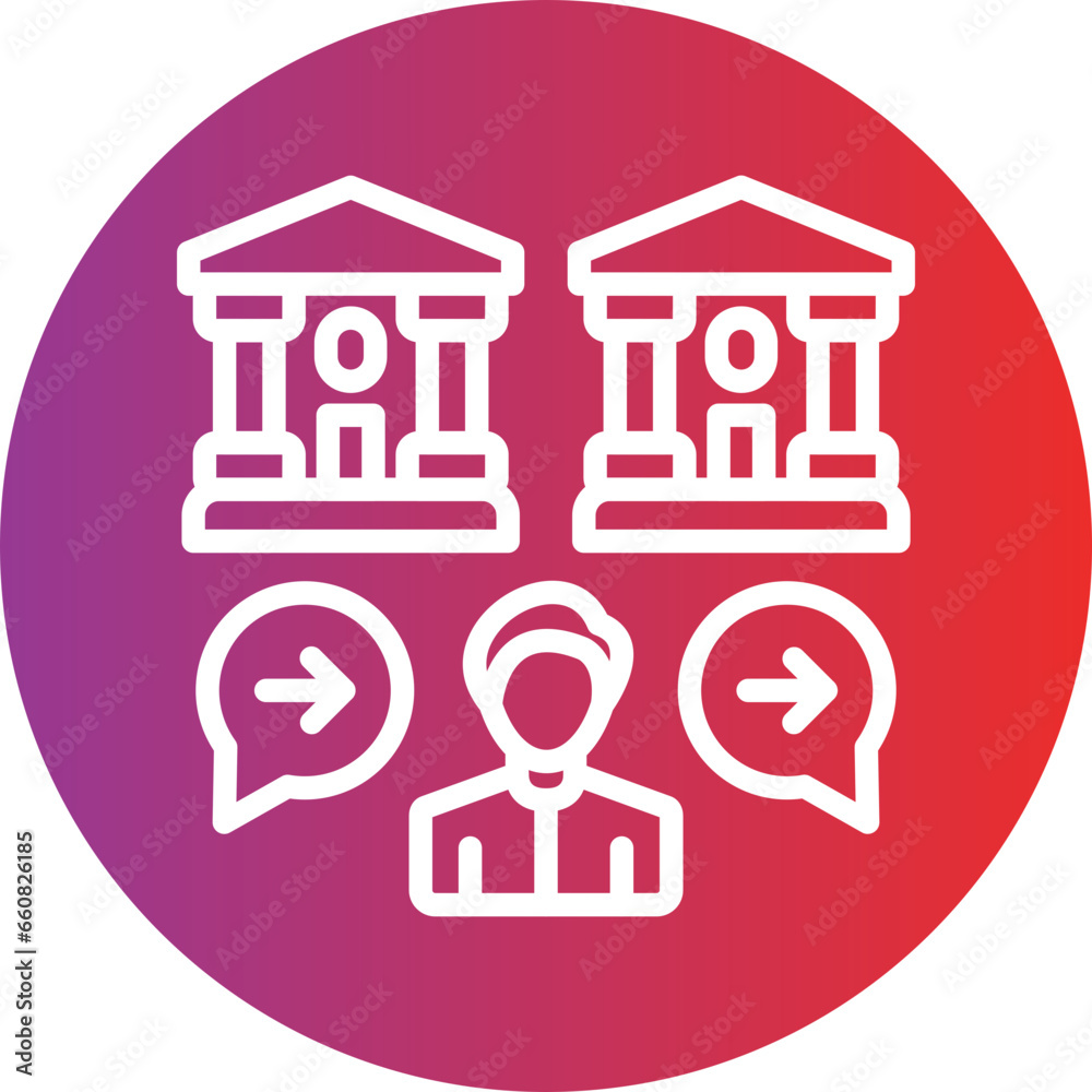 Wire Transfer Operator Icon Style Wire Transfer Operator Icon Style