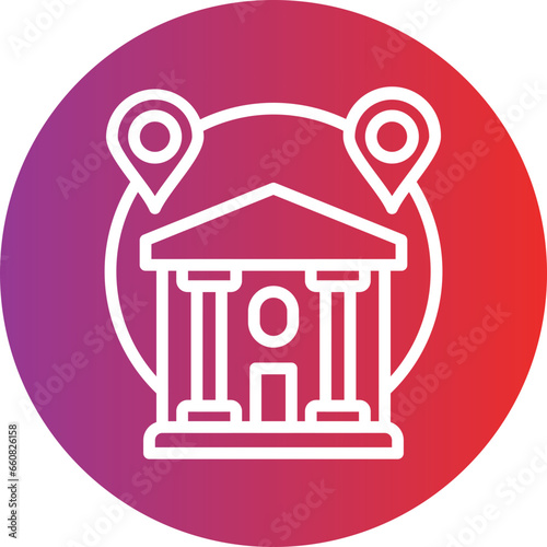 Branch Network Icon Style