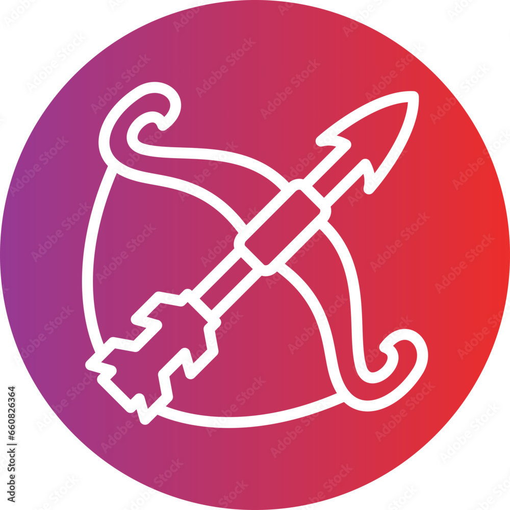 Bow Arrow Icon Style Bow Arrow Icon Style