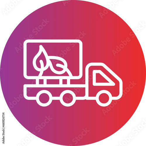 Biofuel Tank Icon Style