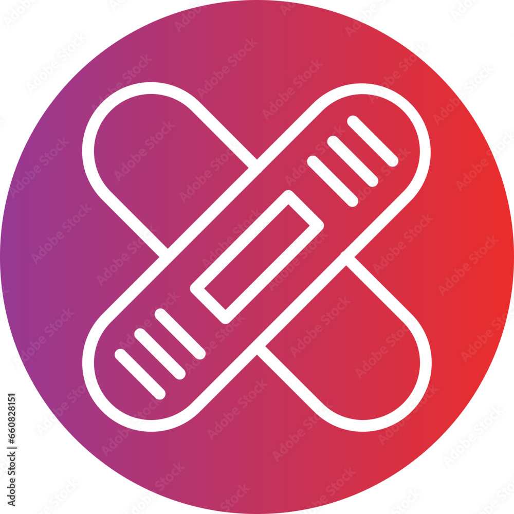 Band Aid Icon Style